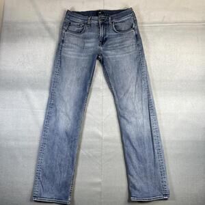 7 For All Mankind Austyn Jeans Mens 30 Blue Medium Wash Relaxed Straight Denim